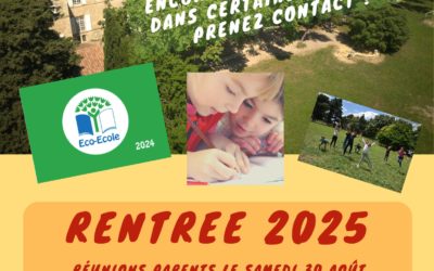 RENTREE 2025 AU PETIT CASTELET
